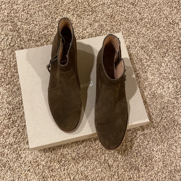 Madewell Janice suede Boots size 9.5 - Picture 2 of 7